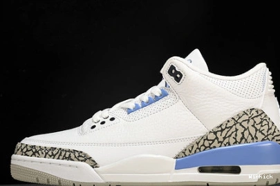 “UNC” RETRO JORDAN CT8532-104 3 AIR WHITE 0830